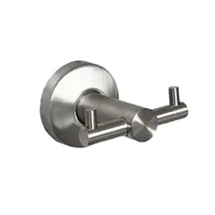 EXORIAM - Perchero Doble de Acero Inoxidable