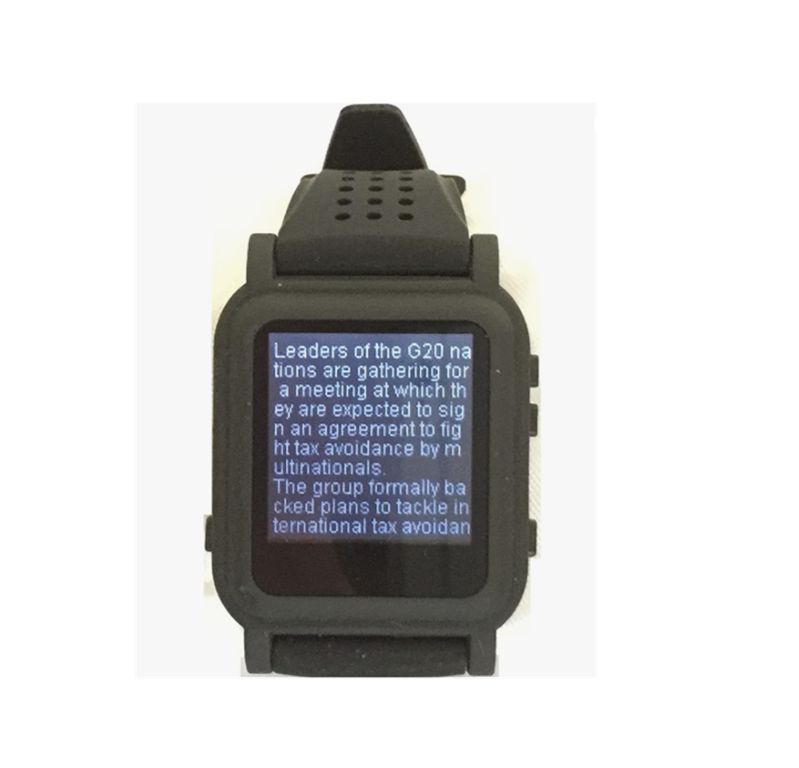 Reloj De Mano Reproductor De Video Imagenes Audio