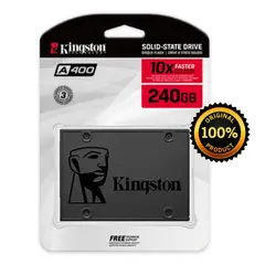 KINGSTON - DISCO SOLIDO SSD SATA 240GB ORIGINAL PARA PC Y LAPTOP