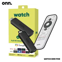 ONN - WATCH GOOGLE TV FHD STREAMING DEVICE