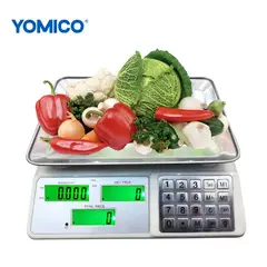 SM - Balanza Comercial Digital 40 Kg - Doble pantalla