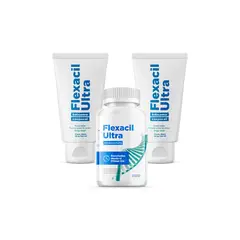 FLEXACIL - 2 ULTRA CREMA + 1 ULTRA CAPSULAS