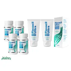 FLEXACIL - 4 ULTRA CAPSULAS + 2 CREMAS ULTRA