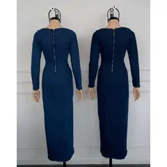 JHAN HIDS - Vestido Largo Denim Lili