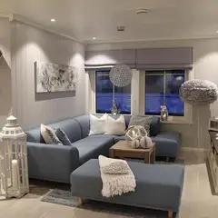 GENERICO - Seccional Mazzini con Banqueta en tela Antifluido Petfriendly Lmueble