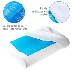 GENERICO - Almohada de Espuma Viscoelástica de Gel