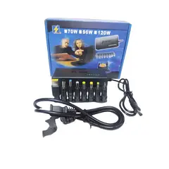 GENERICO - Cargador para laptop universal 120 Watts de 12 a 24 Voltios Regulable