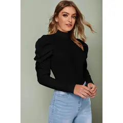 ARMA TU LOOK - BLUSA BELINDA CAFARENA MANGA ABULLONADA