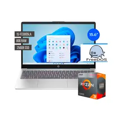 HP - LAPTOP 15-FC0005LA ( 802M8LA#ABM ) - AMD RYZEN 3 7320U