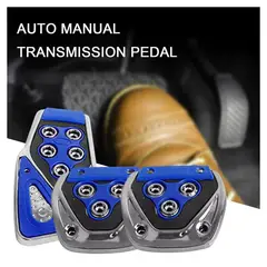 GENERICO - Pedales Deporitvos Tuning Negro Y Azul