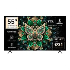 TCL - Televisor 55C6K 55 4K QD Mini LED Google TV