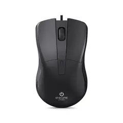 ENKORE - Mouse Oficina Alámbrico 1000DPI Negro Citizen EKM 101