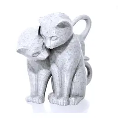 GENERICO - ADORNO EXCLUSIVO GATO GRANITO 23cm x 15cm x 31cm