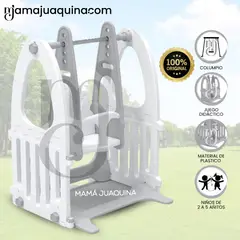 BABY - Columpio Antideslizante para Niños «ANNIE» White