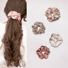 SENSA SILK - Scrunchies de seda tamaño regular no marca ni quiebra el cabello