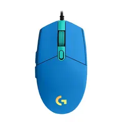 LOGITECH - Mouse Gamer G203 LIGHTSYNC Optical 8000 DPI RGB Blue