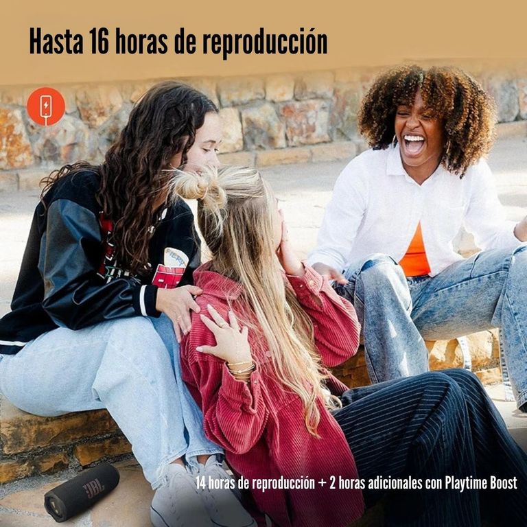 - Parlante Flip 7 Bluetooth 5.4 IP68 - Camuflado