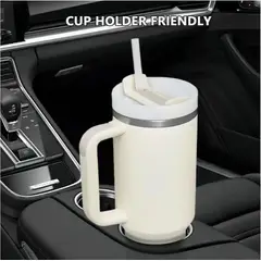 GENERICO - VASO TERMO GIGANTE PARA CARRO 1.1L - COLOR ALEATORIO