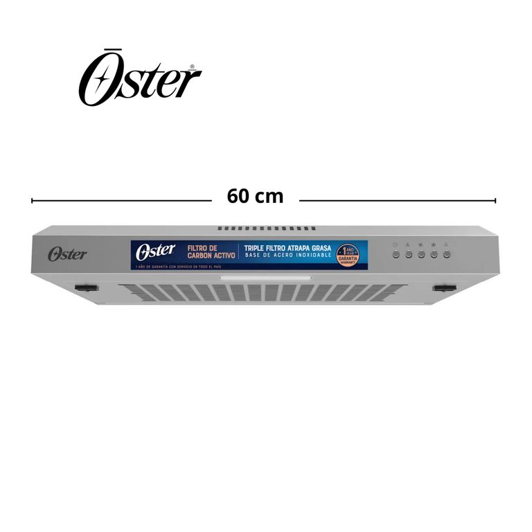 CAMPANA EXTRACTORA OS-BRH24SS ACERO INOX
