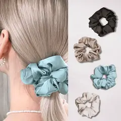 SENSA SILK - Scrunchies de seda tamaño regular no marca ni quiebra el cabello