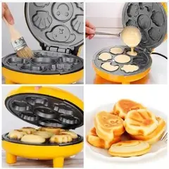 GENERICO - MAQUINA PARA HACER MINI PANQUEQUES DIVERTIDOS X 7