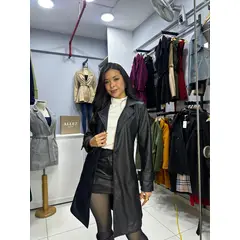 ALLEZ COLLECTION - ABRIGO GALA - CUERINA - ELEGANTE