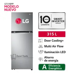 LG - Refrigeradora 315L Top Freezer Door Cooling GT31BPP