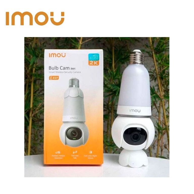 BOMBILLA LEVA TIPO FOCO IPC-S6D-5M0WEB IP WIFI 5MP LED25M