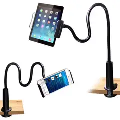 GENERICO - Combo 2 Soporte Base Celular Tablet iPad Iphone Android Ajusta Negro