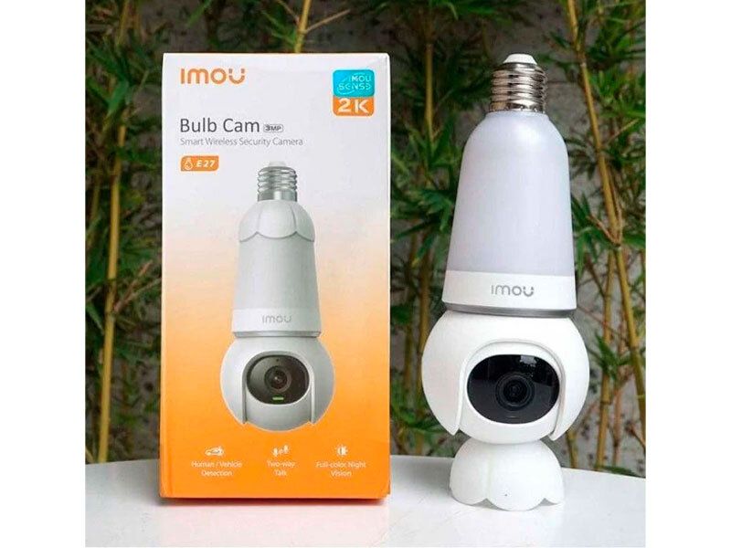 BULB CAM TIPO FOCO IPC-S6D-3M0WEB IP WIFI 3MP LED25M