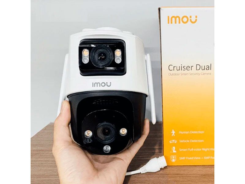 CAMARA DE SEGURIDAD IPC-S7XE-8M0WED CRUSIER DUAL LENS 8MP IP66