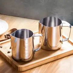 GENERICO - Jarra Barista de 350 ml en Acero Inoxidable