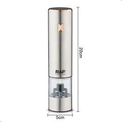 RAFF - Molinillo Multifuncional De Pimienta RAF R7141 Ajustable 10w