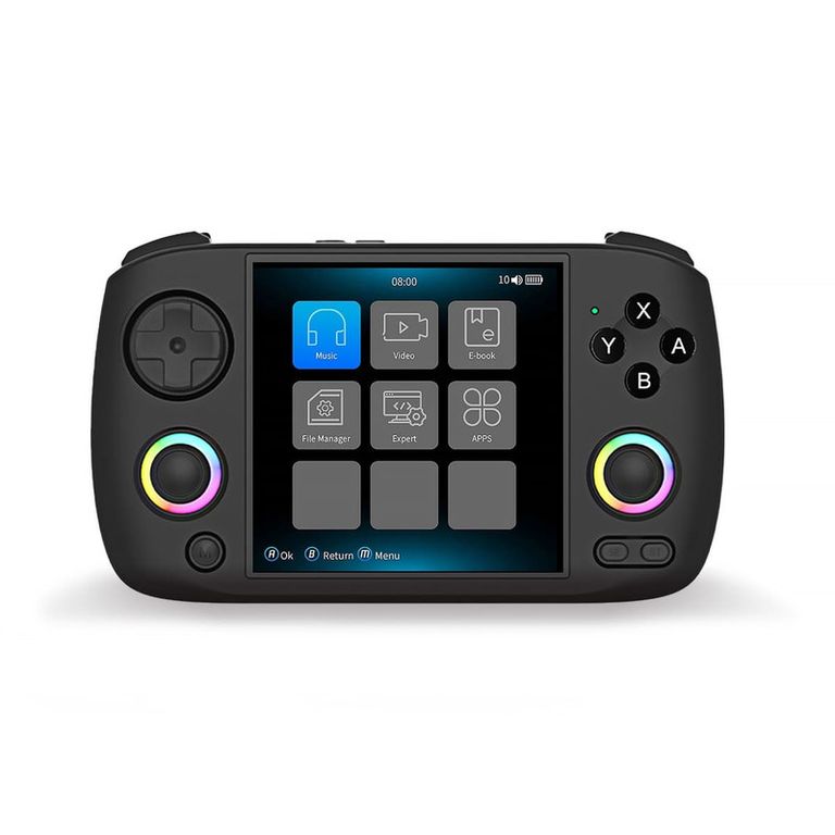 Consola de juegos portatil Retro Anbernic RG CubeXX Negro
