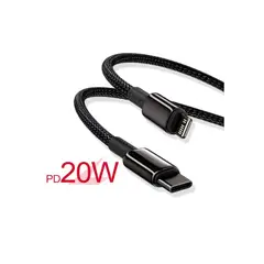 BASEUS - Cable Usb-c Carga Datos Lightning Carga Rapida 2 Metros