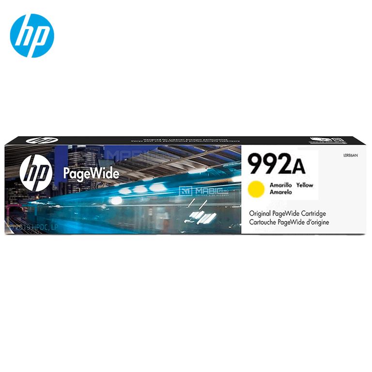 Cartucho de Tinta 992A Amarillo M0J83AL PageWide 772dw 777z 750dw Original