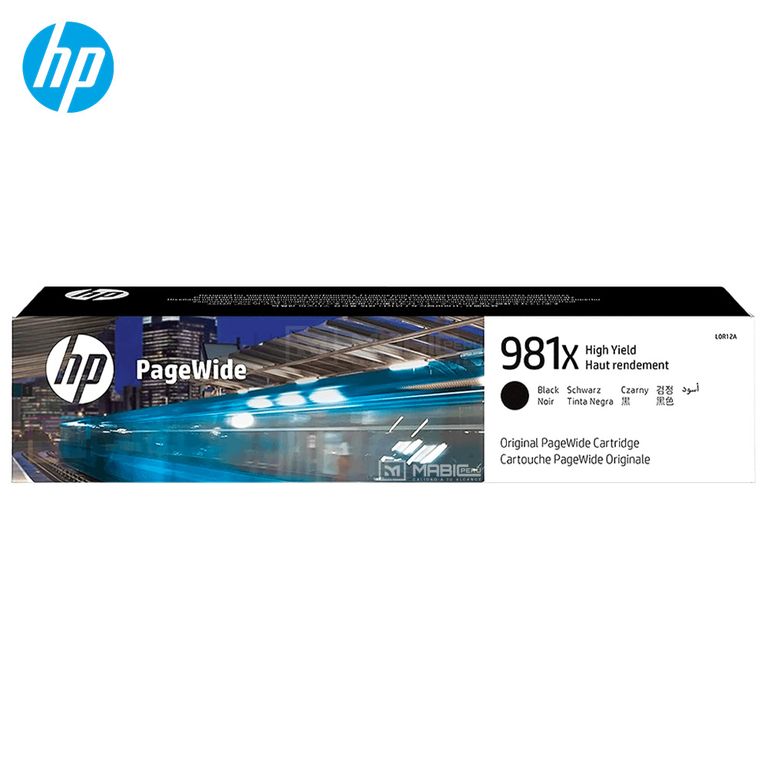Cartucho de Tinta 981X Negro L0R12A PageWide 556dn 586dn Original