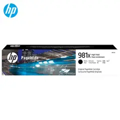 HP - Cartucho de Tinta 981X Negro L0R12A PageWide 556dn 586dn Original