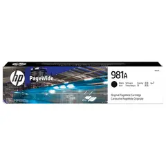 HP - Cartucho de Tinta 981A Negro J3M71A PageWide 556dn 586dn Original
