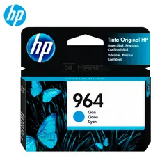 HP - Cartucho de Tinta 964 Cian 3JA50AL OfficeJet 9010 9020 Original