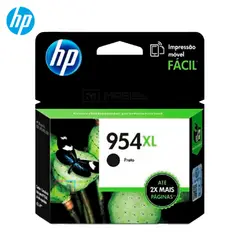 HP - Cartucho de Tinta 954XL Negro L0S71AL OfficeJet 7740 8210 8730 Original