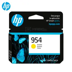 HP - Cartucho de Tinta 954 Amarillo L0S56AL OfficeJet 7740 8210 8730 Original