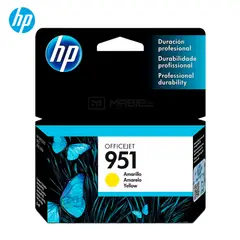 HP - Cartucho de Tinta 951 Amarillo CN052AL OfficeJet 8100 8600 8610 Original