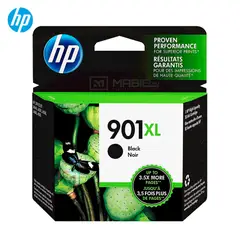 HP - Cartucho de Tinta 901XL Negro CC654AL OfficeJet J4580 J4680 Original