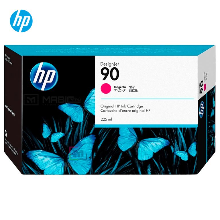 Cartucho de Tinta 90 Magenta C5062A Designjet 4500 4520 Original - 225ml