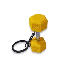 INDEPENDIENTE - Llavero Mancuerna de Gimnasio Valuma