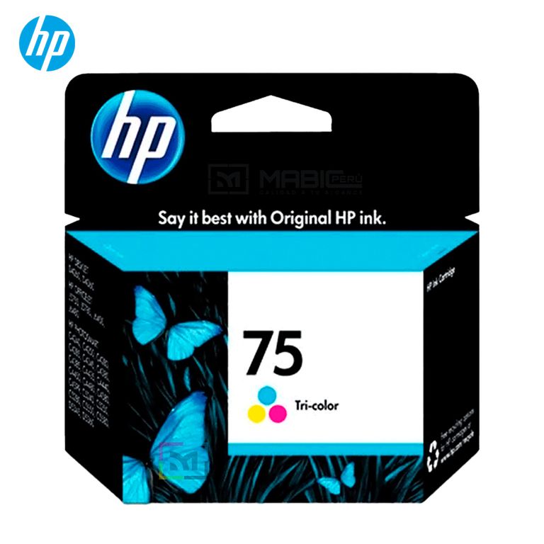 Cartucho de Tinta 75 Tricolor CB337WL OfficeJet J5740 C4740 Original