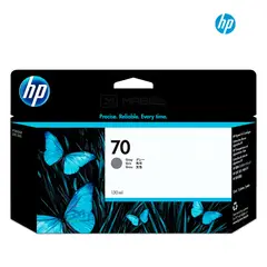 HP - Cartucho de Tinta 70 Gris C9450A DesignJet Z2100 Original - 130ml