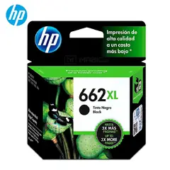 HP - Cartucho de Tinta 662XL Negro CZ105AL Deskjet 2515 3515 Original