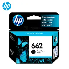 HP - Cartucho de Tinta 662 Negro CZ103AL Deskjet 2515 3515 Original
